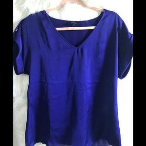Express purple blouse